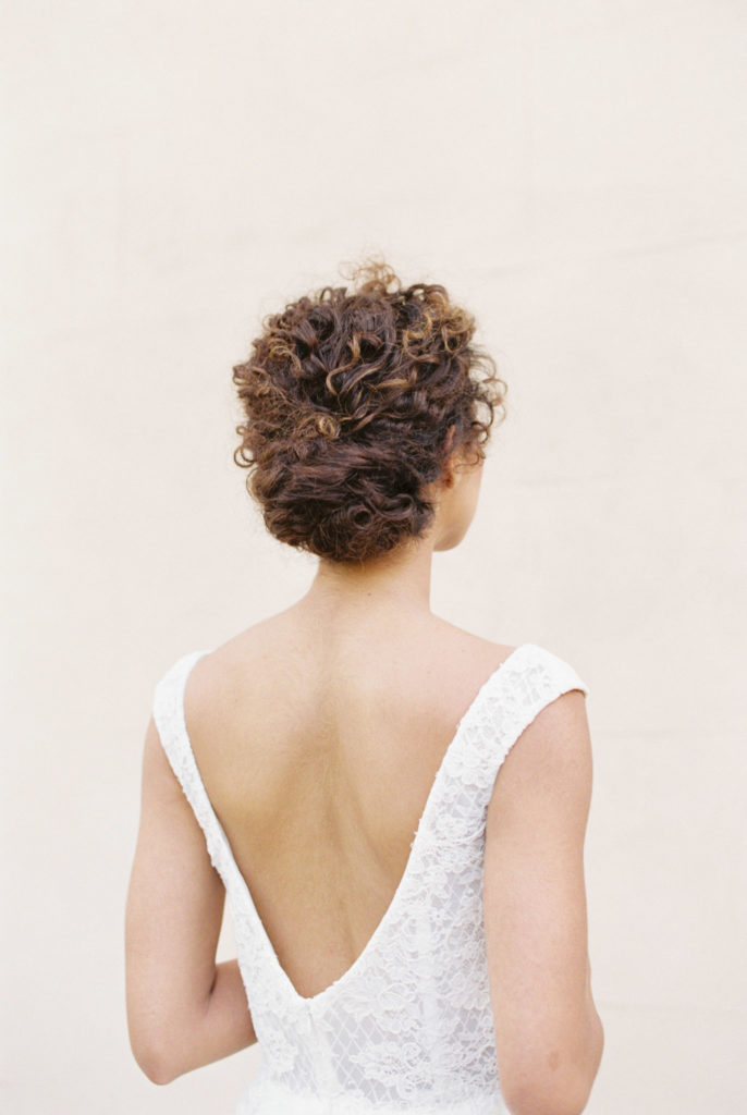 bride's back detail