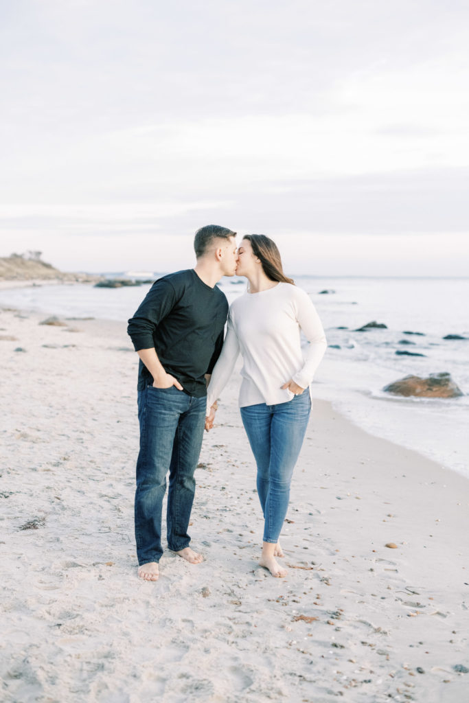 kissing on the way back