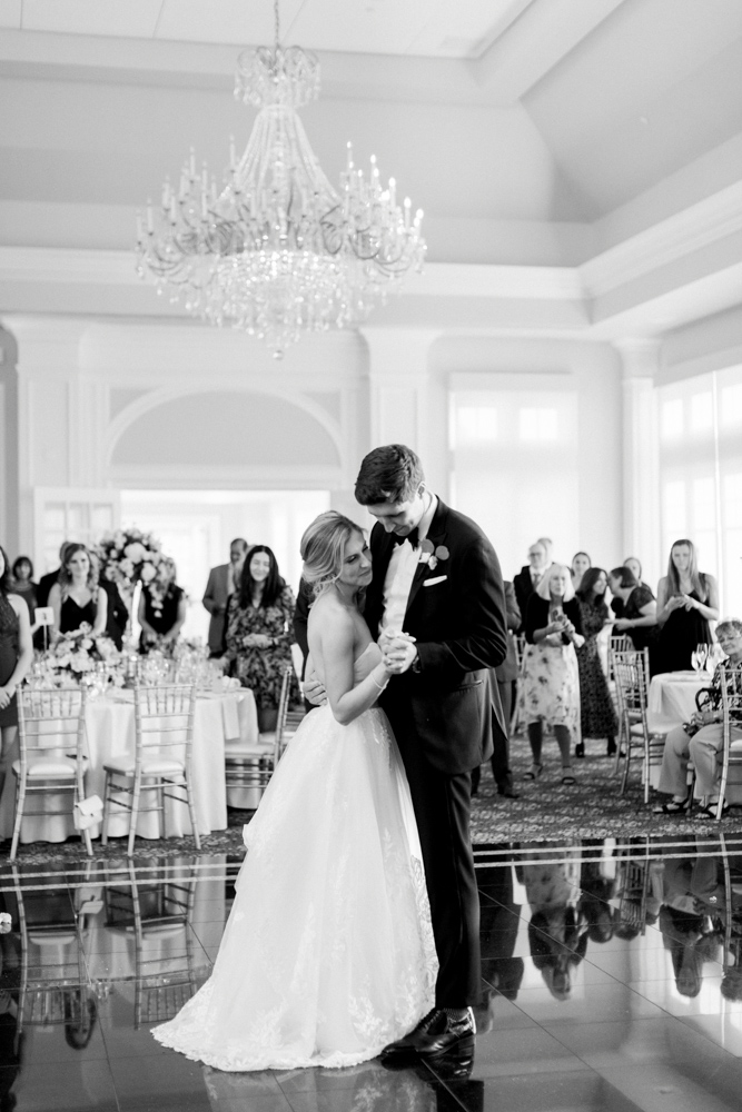 first dance inside le chateau