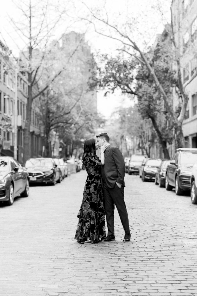 new york city wedding photographer's couple in the west village