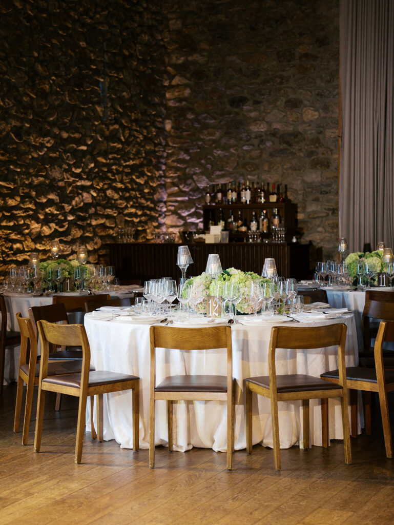 Medium crop of the tables