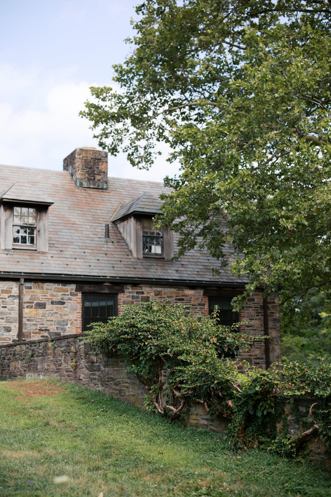Outside photo of the barns.
